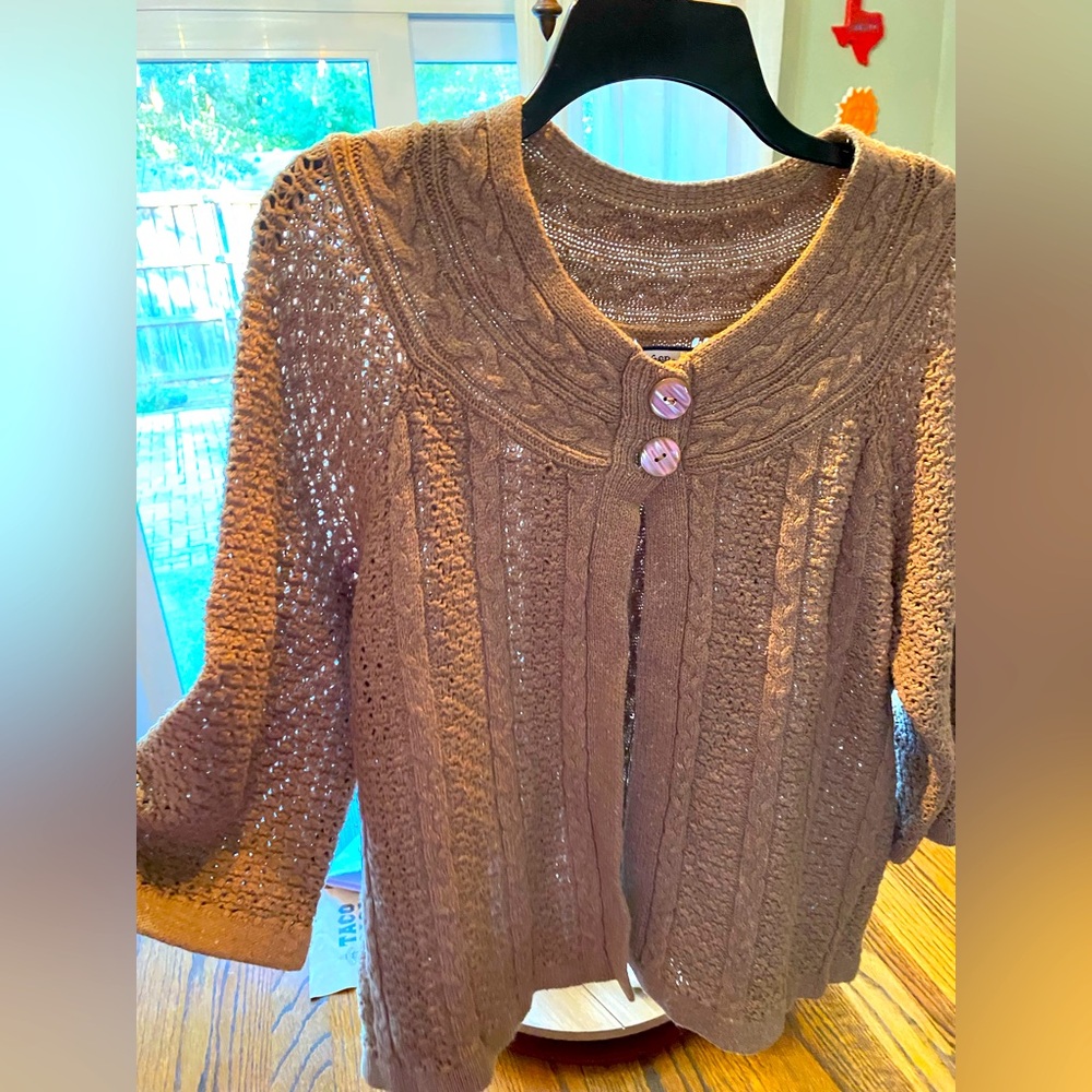 Cardigan sweater